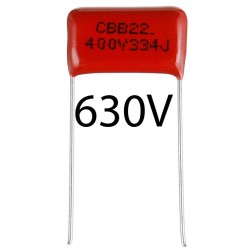 CONDENSATEUR POLYPROPYLEN 100NF 630V 104